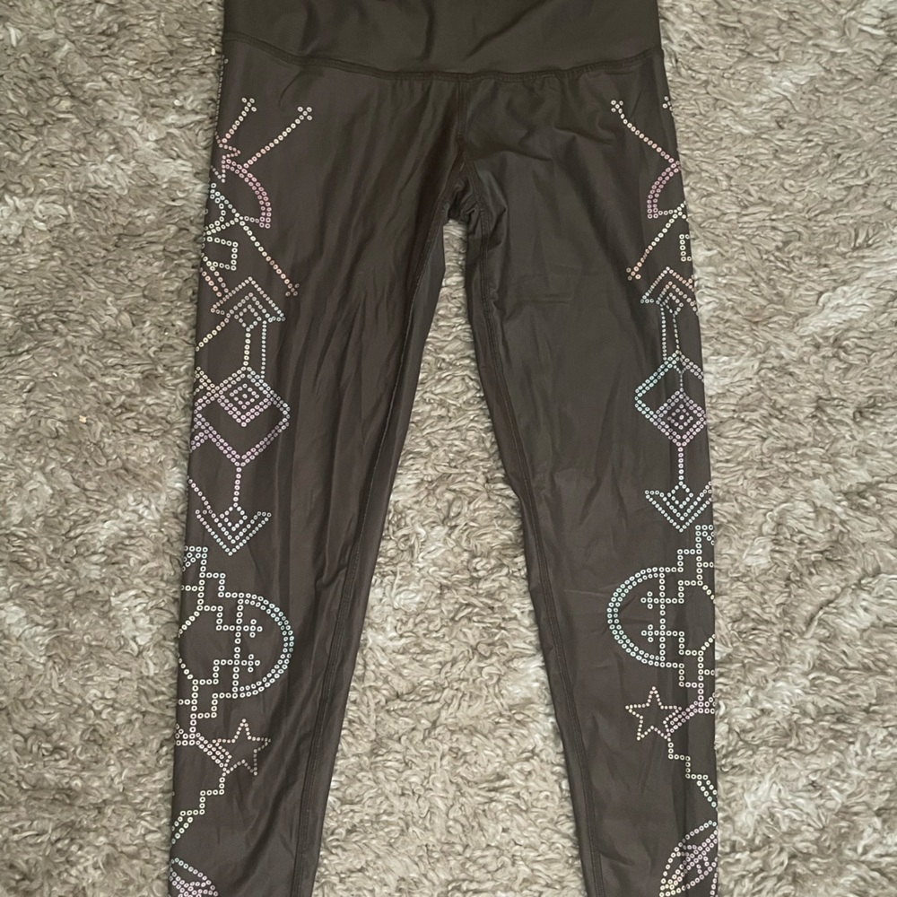 Teeki - Leggings - Size Lrg - Olive